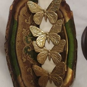 Vintage Solid Brass Napkin rings (4)